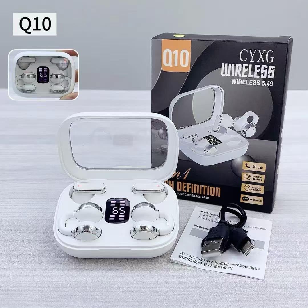 Q10 HiFi Stereo Sports Noise Reduction Earbuds (Two Pairs) 2