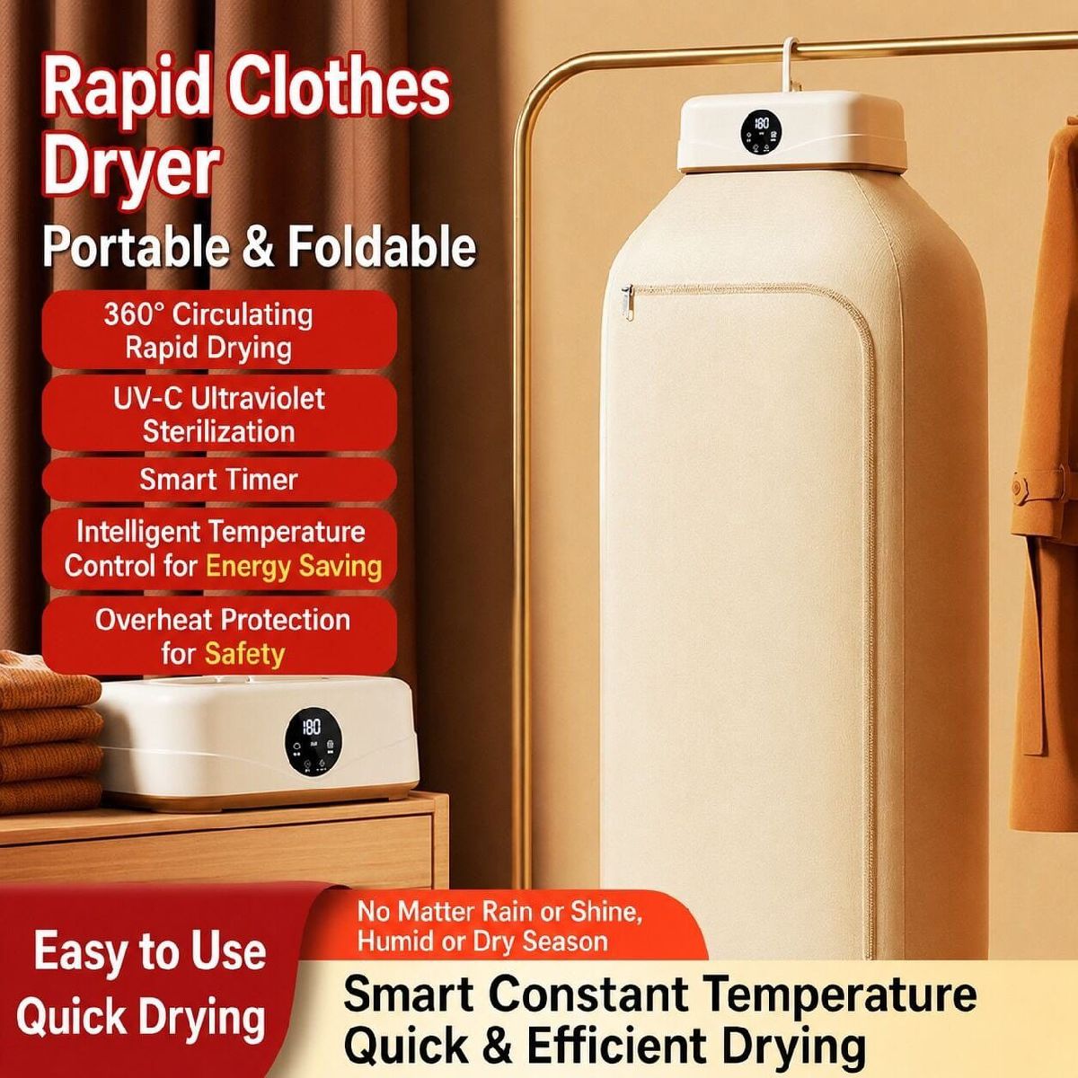portable clothes dryerPortable Folding Drying Machine (Model SH-005) 2