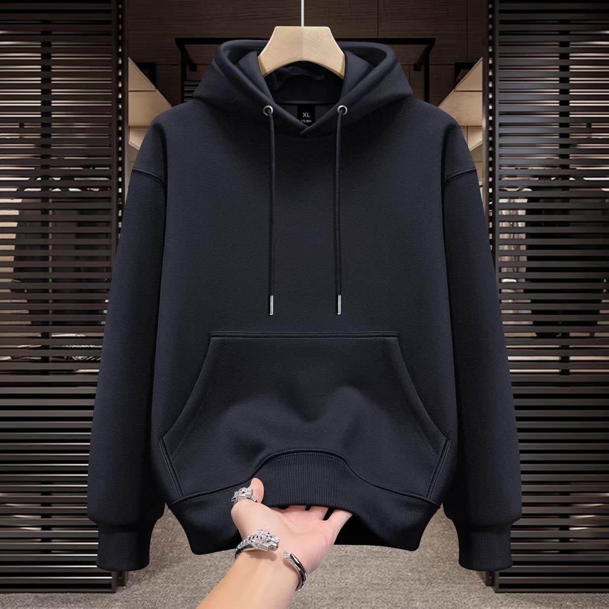 Solid Hoodie 3