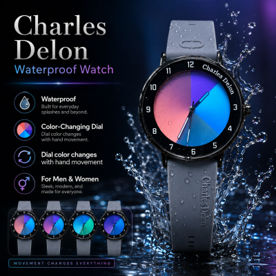 Charles Delon waterproof watches