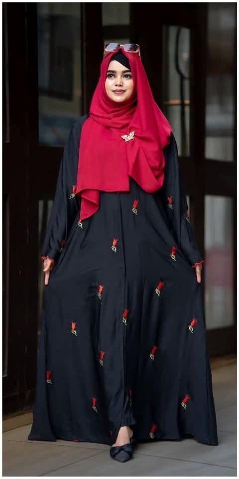 Rose Pink Borkha