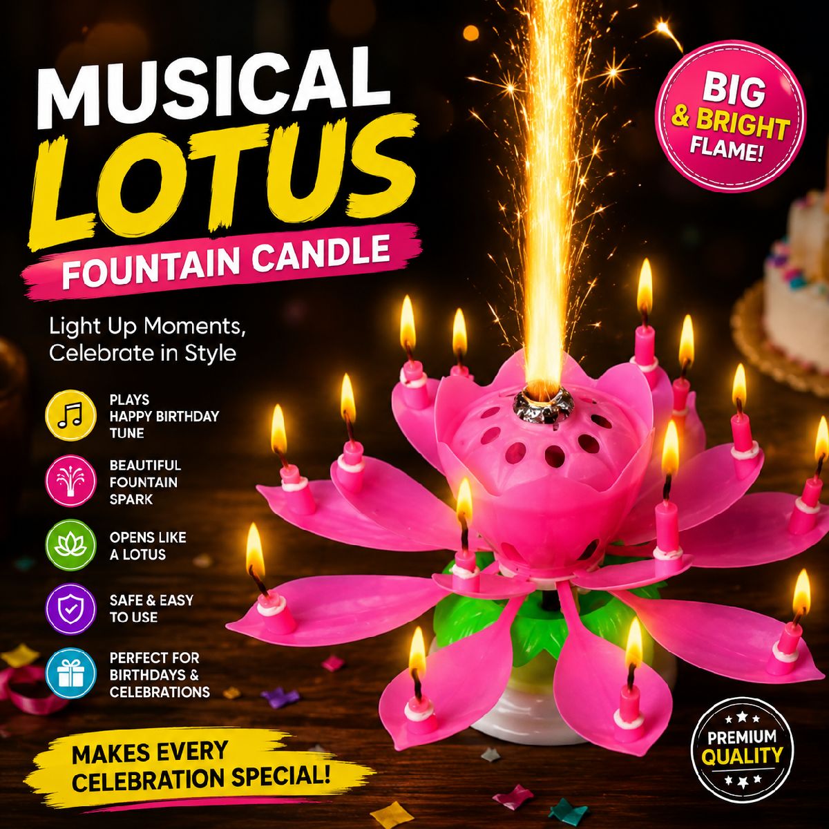 Flower Candle