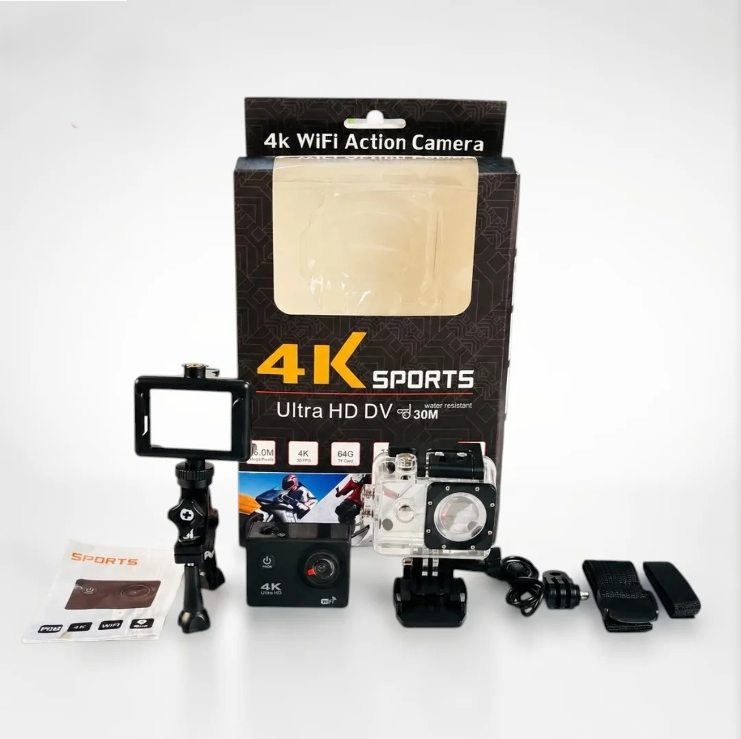 4K SPORTS ULTRA HD DV 30M Action Camera- Trendy Tech 3