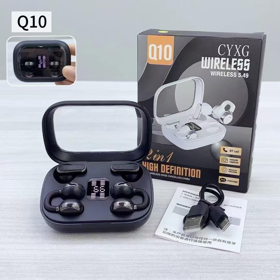 Q10 HiFi Stereo Sports Noise Reduction Earbuds (Two Pairs) 3