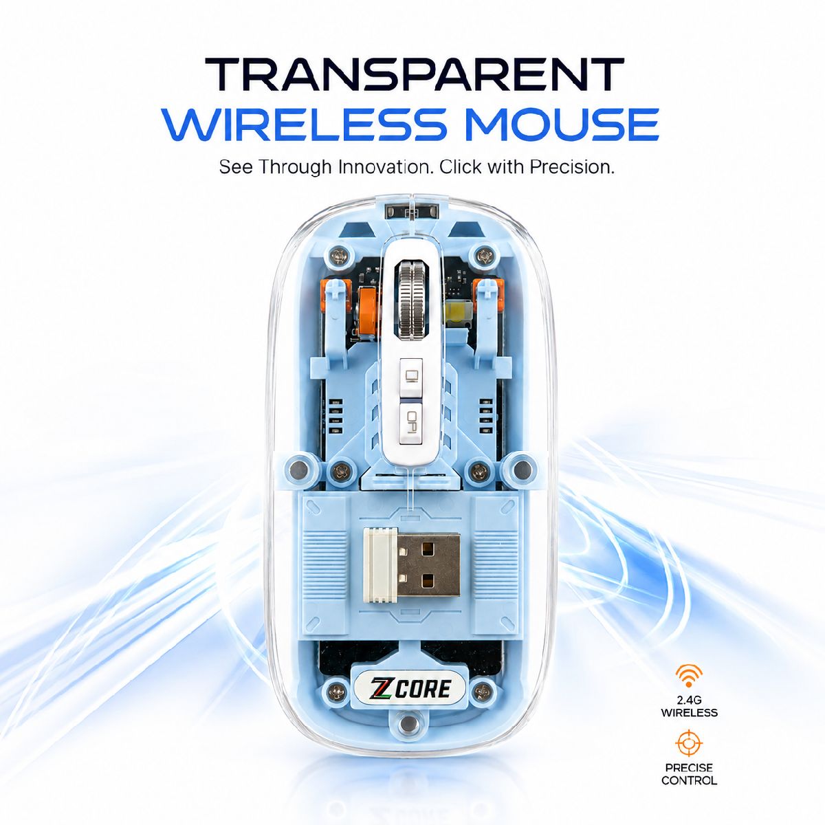 Transparent Wireless Mouse