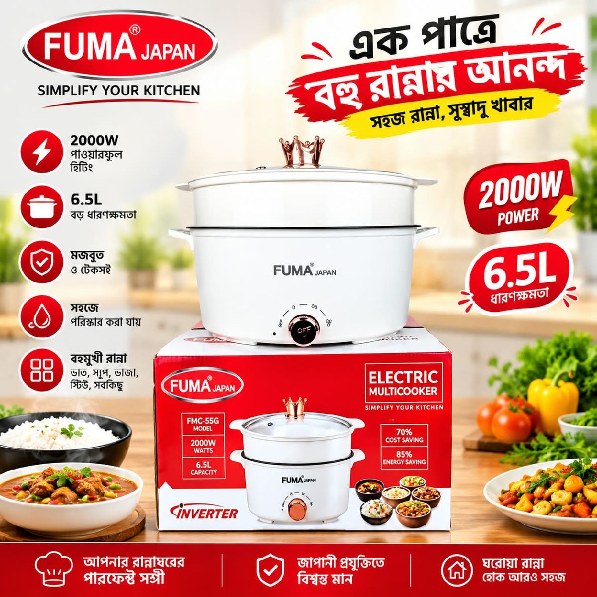 Electric multi cooker