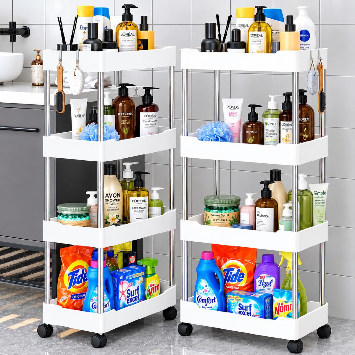 ✨ Multipurpose Wide Trolley Rack ✨ 2