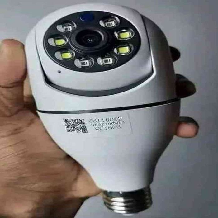 V380 3MP E27 Bulb WIFI Cc Camera video