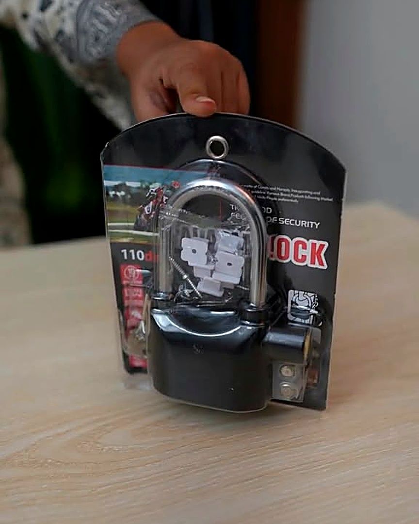 Siren Alarm Lock For Security