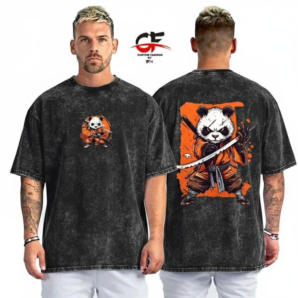 Premium Acid Wash Drop Shoulder T-Shirt
