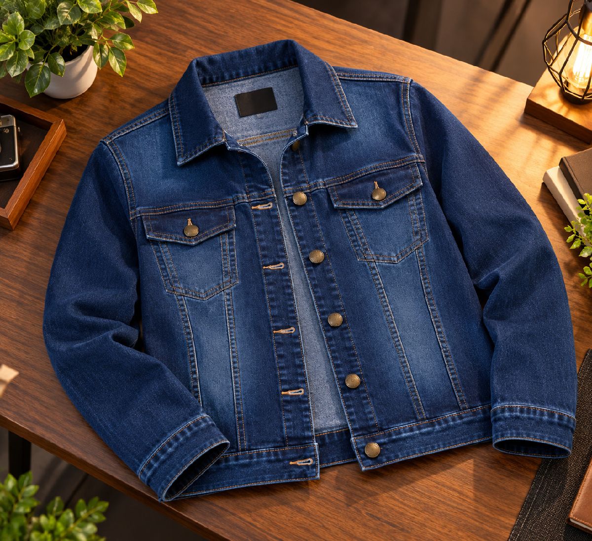 Stylish Premium Ladies Denim Jacket 3