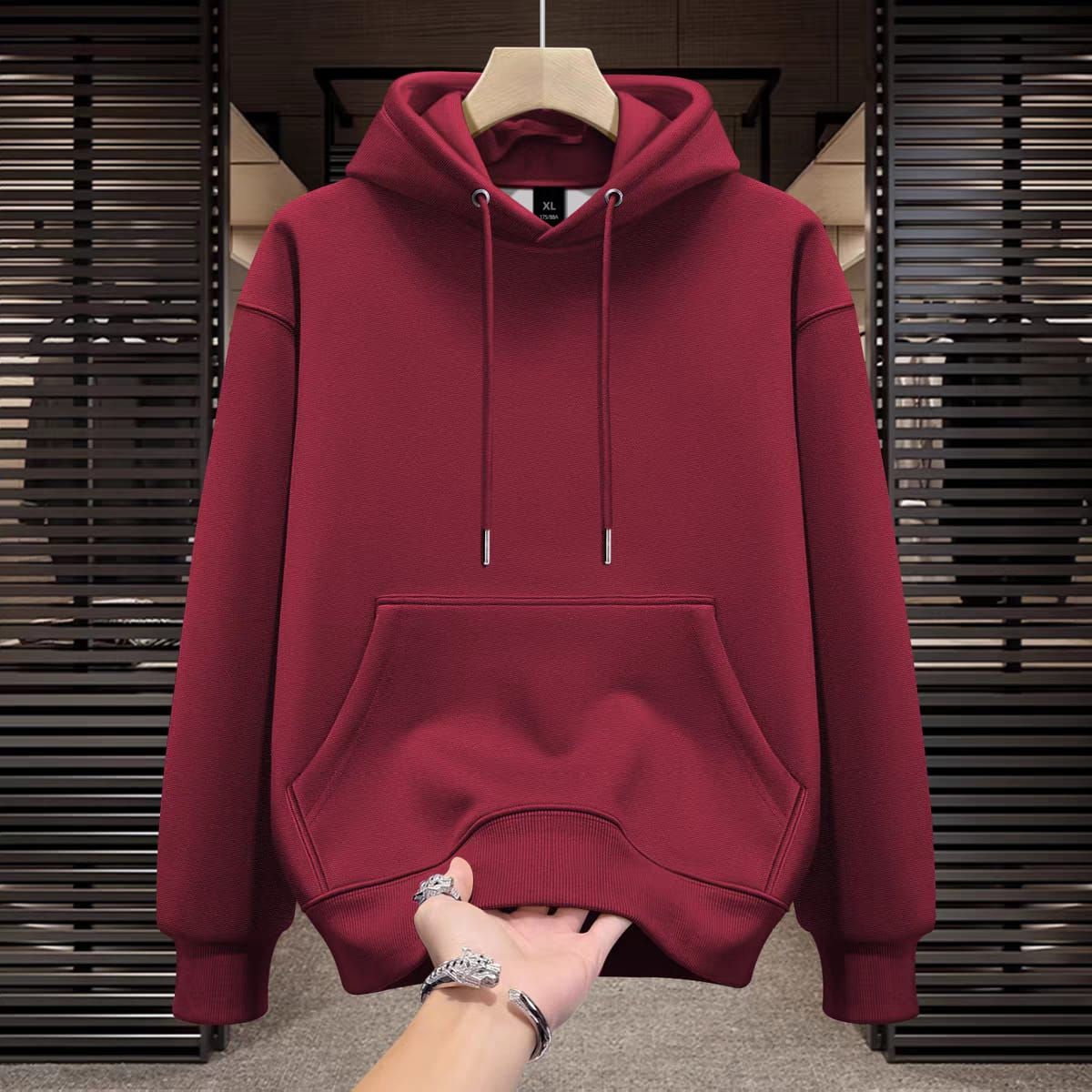 Solid Hoodie 2