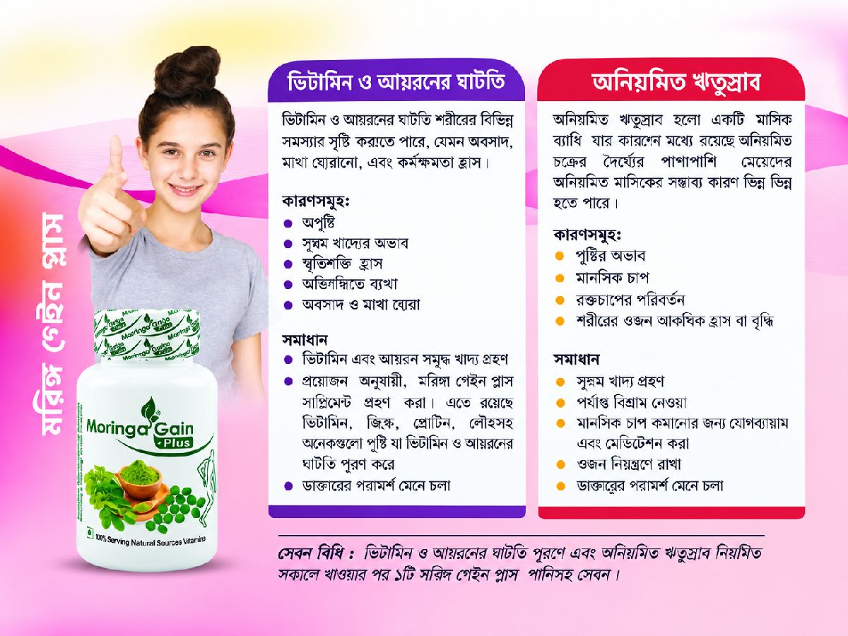 Moringa Gain Plus