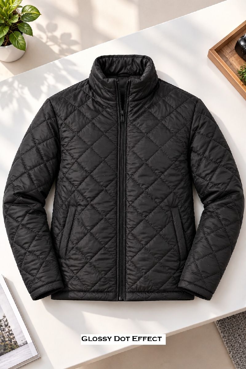 Diamond Quilted Padding Jacket 2