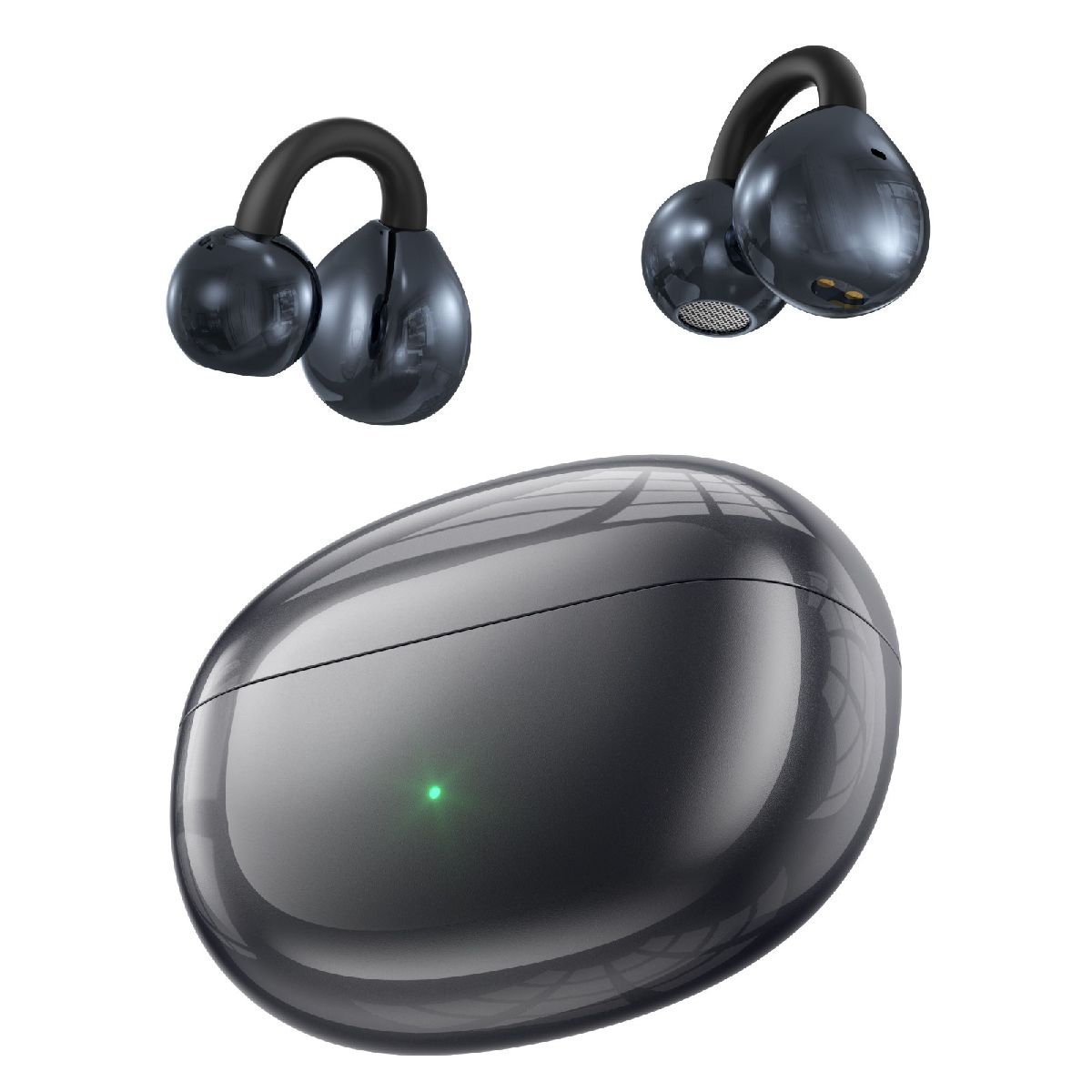 J87 Air Conduction Open-Ear True Wireless Earbuds – Bluetooth 5.4 TWS Sports Headphones with Wireless Charging, ENC Noise Cancelling & 24H Battery 2