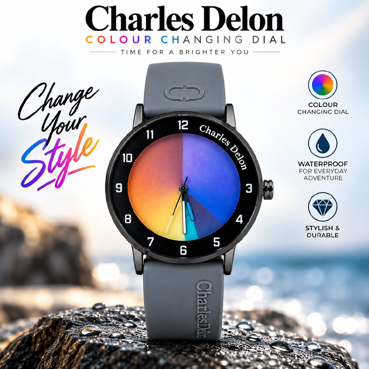 Charles Delon waterproof watches 2