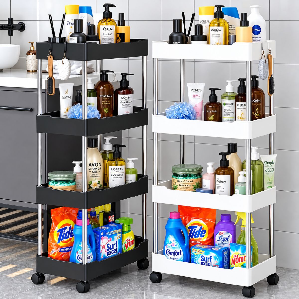 ✨ Multipurpose Wide Trolley Rack ✨ video