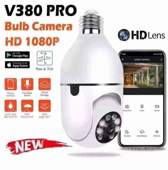V380 3MP E27 Bulb WIFI Cc Camera 2