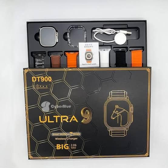 DT900 Ultra 9 Smart Watch 10-in-1 Combo 2