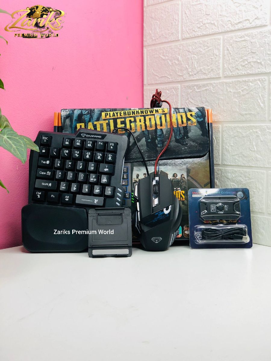 5 in 1 Gaming Keyboard and Mouse Gaming Combo-MK500