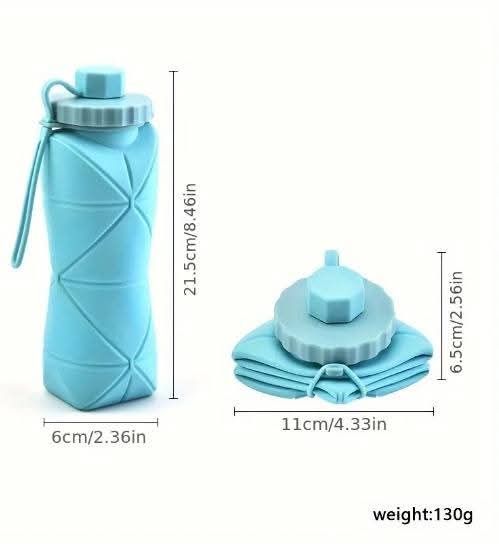 Creative Silicone Folding Water Cup_600ml 2