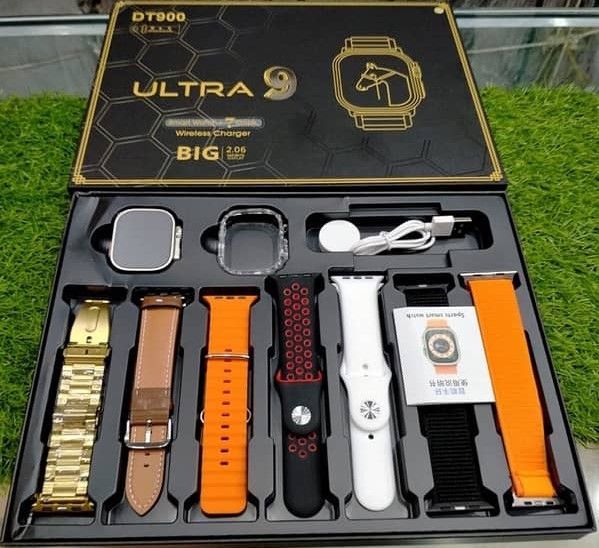 DT900 Ultra 9 Smart Watch 10-in-1 Combo 3